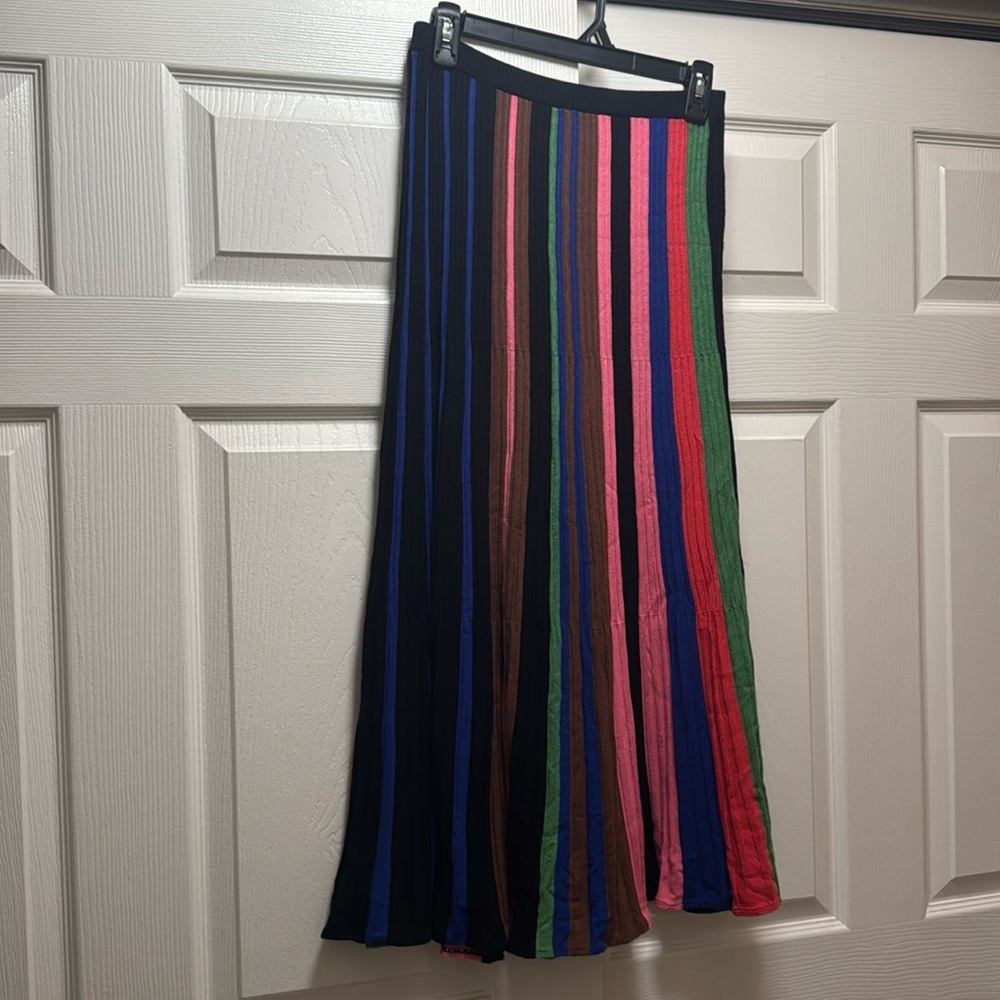Aldo Martins pleated colorful skirt